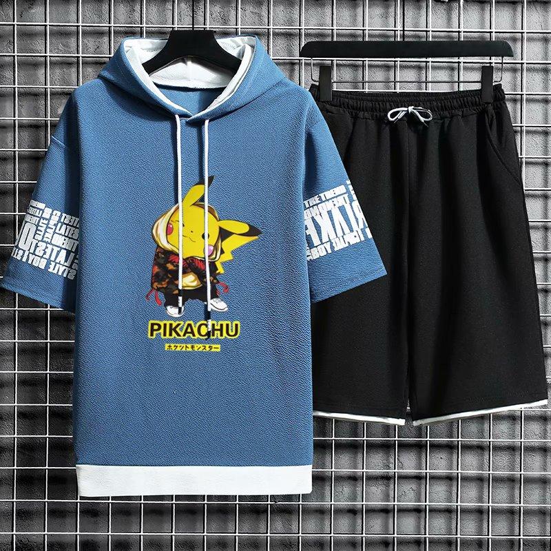 Set Đồ Thể Thao Ngắn Thời Trang Cho Nam Có 6 Màu. M-3Xl