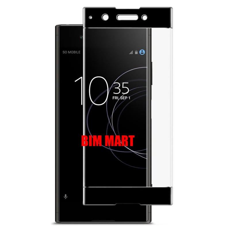 Kính cường lực 4D Sony Xperia XA1 Plus full màn hình