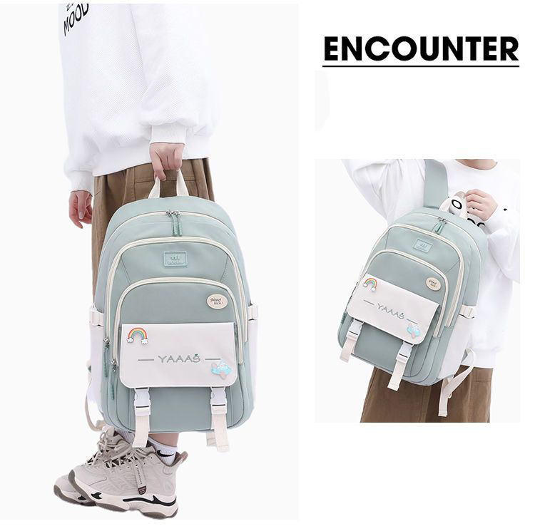 Balo thời trang phong cách Hàn Quốc dày dặn chống thấm nước dùng cho đi học, đi chơi - BEE GEE – BLTT9160