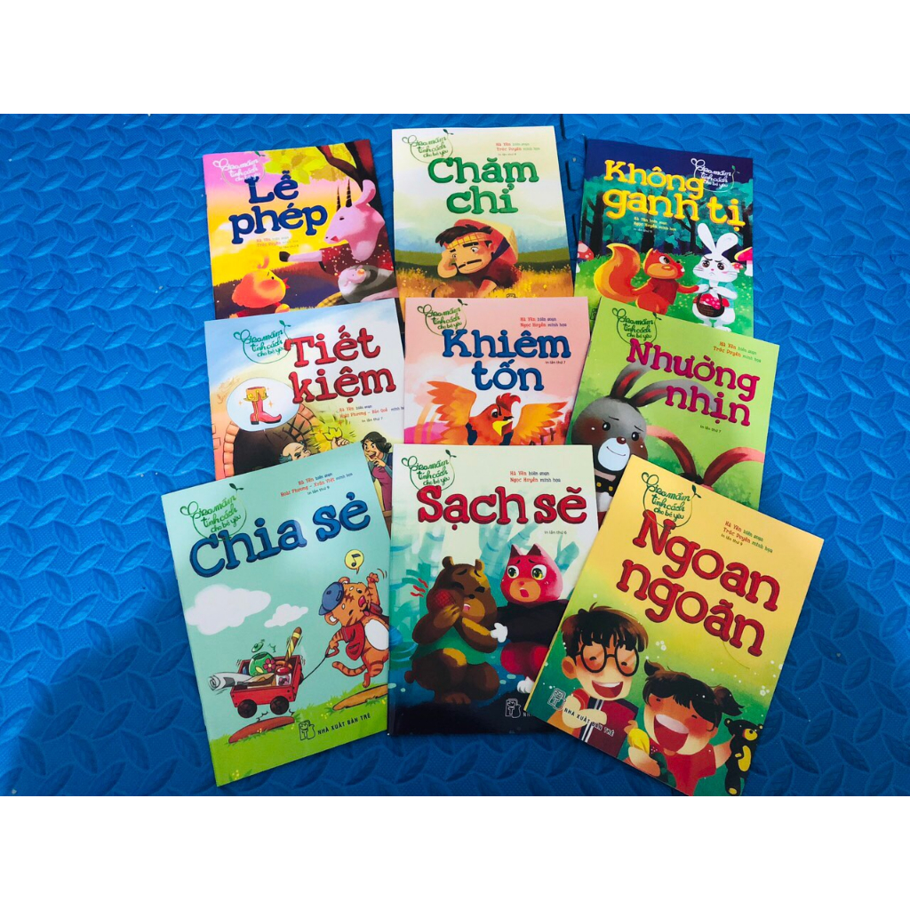 Sách - Gieo Mầm Tính Cách Cho Bé Yêu (Bộ 9 Cuốn)
