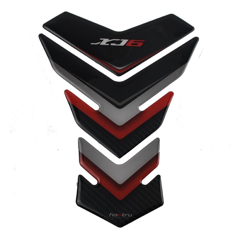 Miếng Dán Bảo Vệ Bình Xăng Xe Mô Tô Loại Xj6 Bằng Abs 3d
