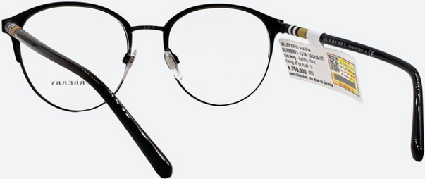 Gọng Kính Burberry Màu Đen B1318 1252
