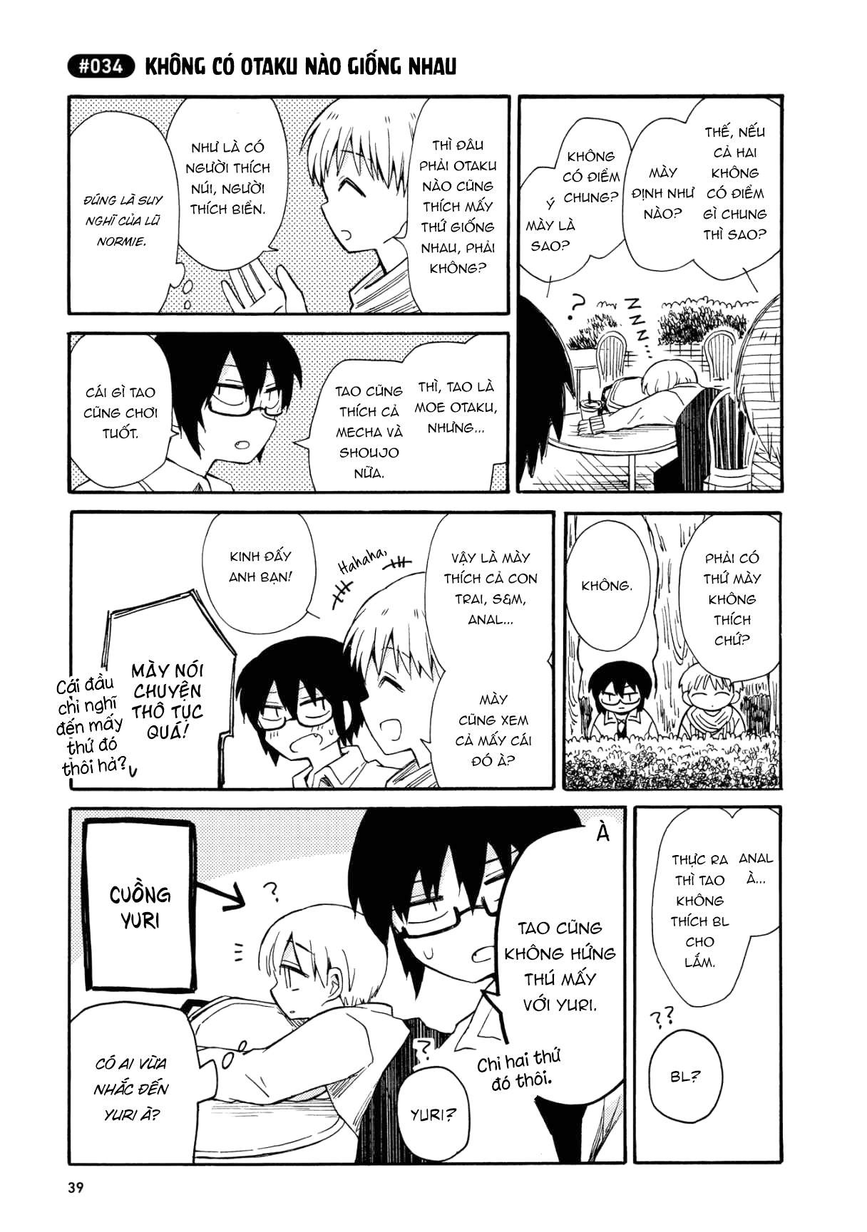 thầm thích thằng bạn thích yuri chapter 2 16