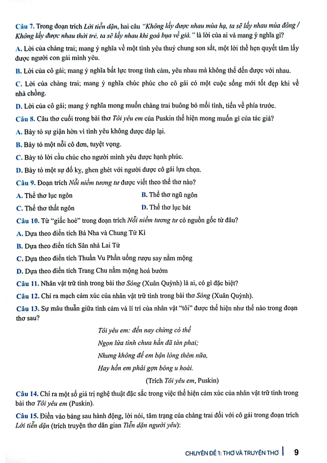ND - Củng Cố Và Ôn Luyện Ngữ Văn 11 (Biên Soạn Theo Chương Trình GDPT Mới)