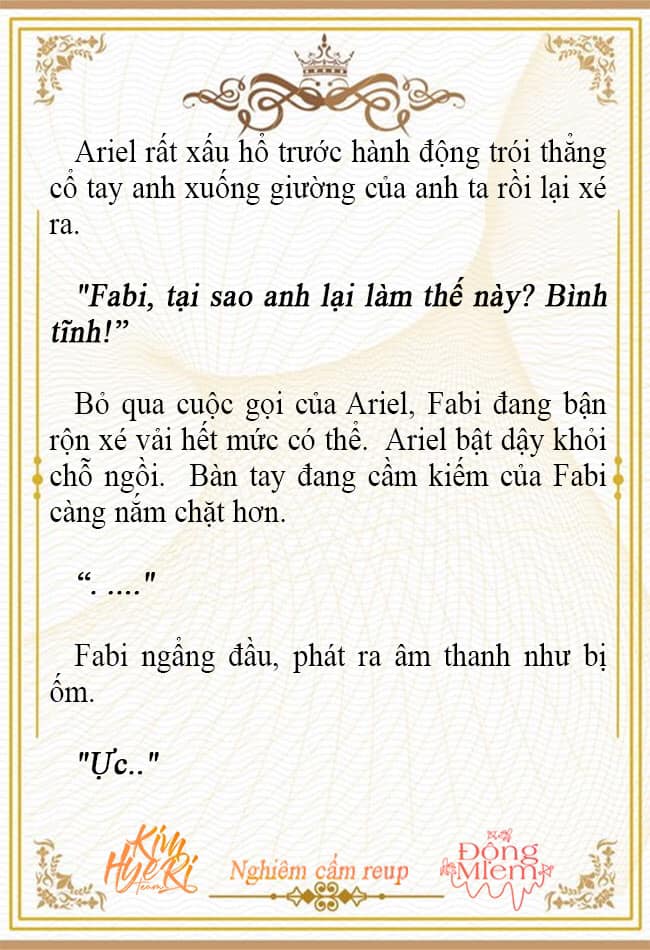 [novel 18+] ariel, thánh nữ dâm đãng chapter 49 16
