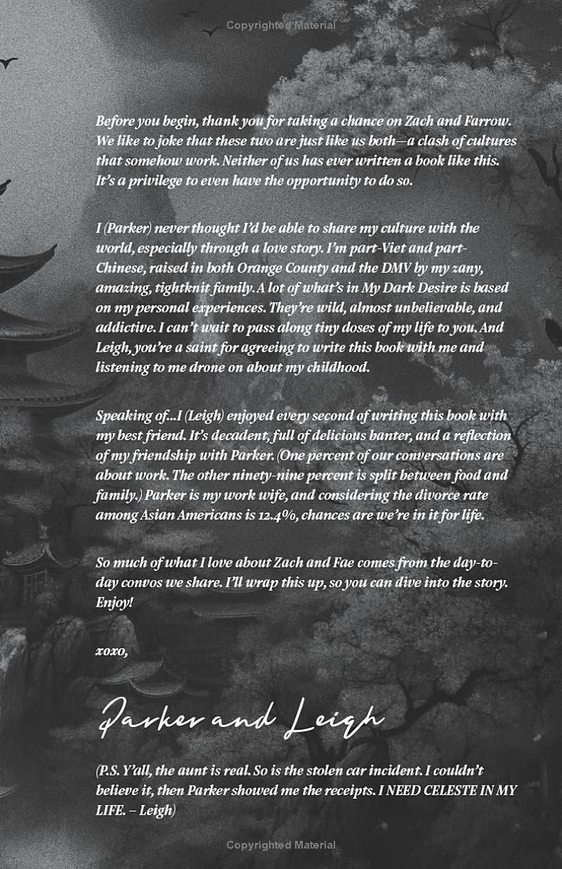 Sách ngoại văn: My Dark Desire