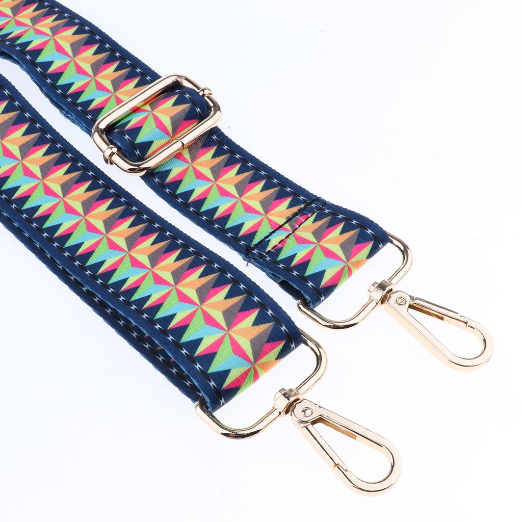 1.5in Wide Purse Strap Replacement Colorful Crossbody Bag Handbag Straps