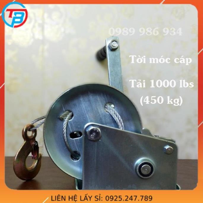 Tời quay tay 600- 800 - 1000 - 1400 - 2000 - 2500 lbs