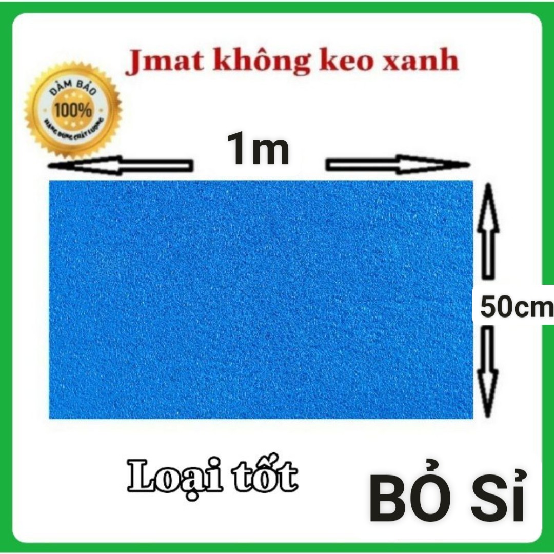 Jmat không keo-bùi nhùi lọc nước 1m×2m,50cm×1m