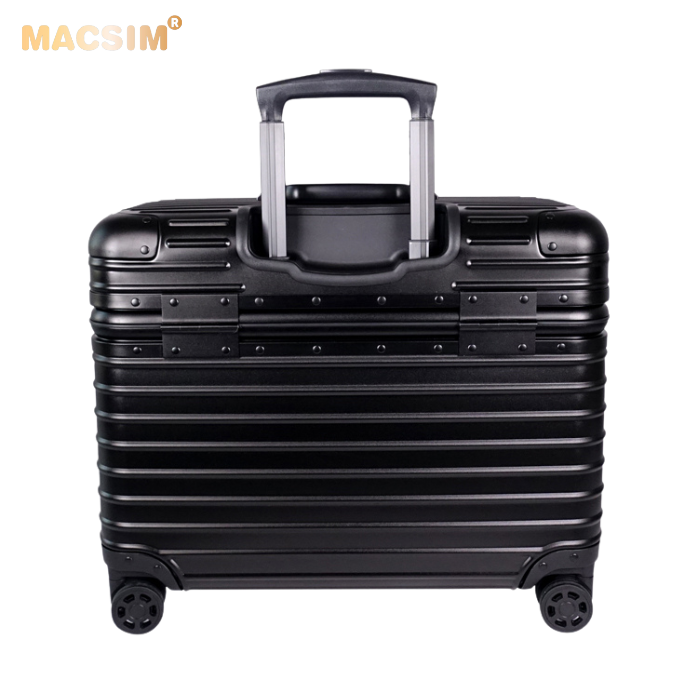 Vali hợp kim nhôm nguyên khối MS2205 Macsim cao cấp màu đen , màu bạc cỡ 16 inches