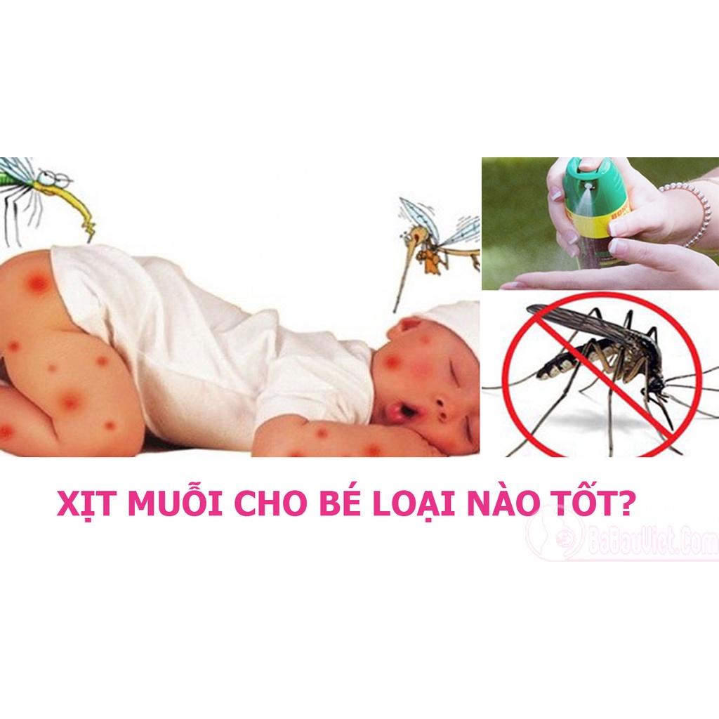 Xịt Chống Muỗi Pigeon Cho Bé Từ 0 Tháng Tuổi Trở Lên (Hàng Nhật Air)