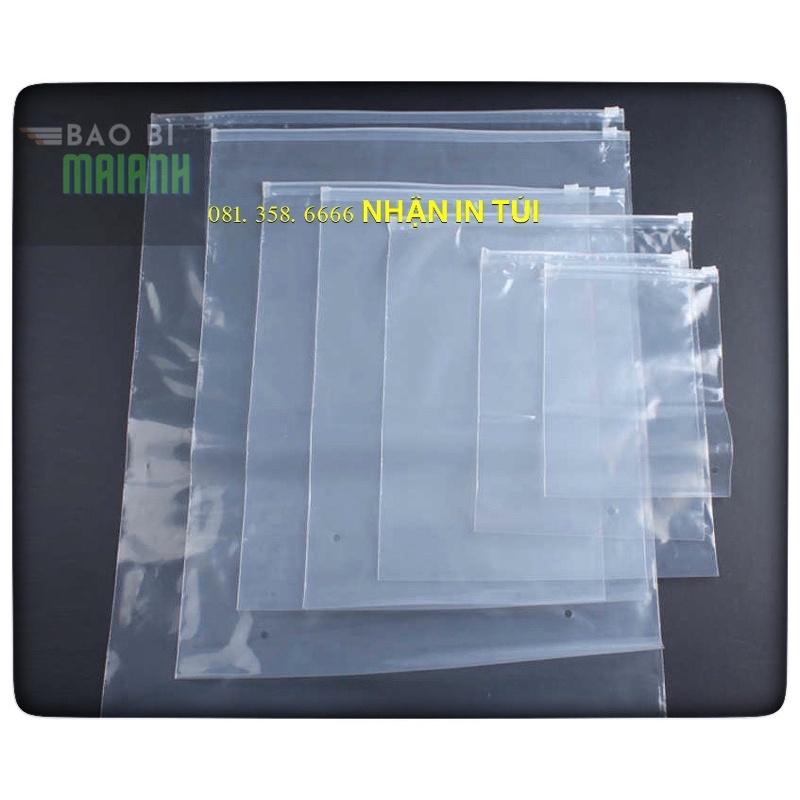 TÚI ZIP KHOÁ Túi Zip lock có khoá kéo, túi zip đựng quần áo!!! Hàng dẻo dai, khoá chắc chắn!!! Đầy đủ SIZE