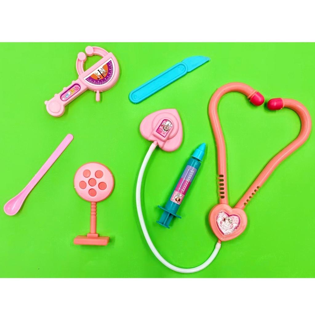 Bộ đồ chơi bác sĩ 6 chi tiết giá rẻ, Đồ Chơi Bác Sĩ cho trẻ em, Vỉ đồ y tế dụng cụ Đồ Chơi Giáo Dục