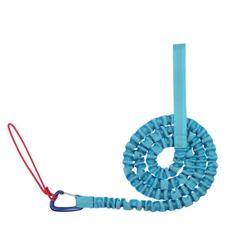 Bicycle Elastic Leash Belt Nylon Traction Rope Parent-Child MTB Bike Towing Rope Kid Ebike Safety Equipment Outdoor Tool