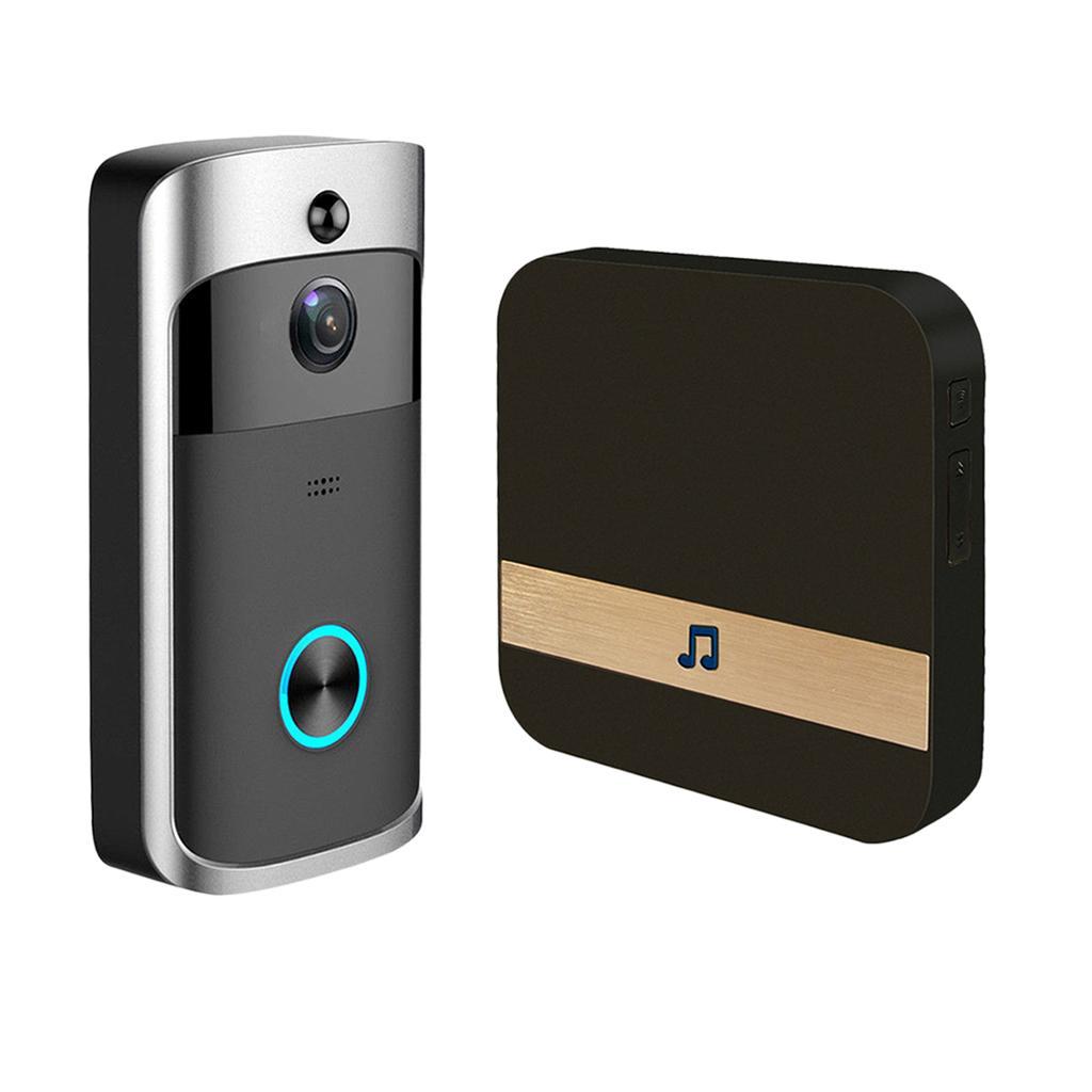 Wireless WiFi Video 2-Way Talk Chime Security Smart Camera 1080P