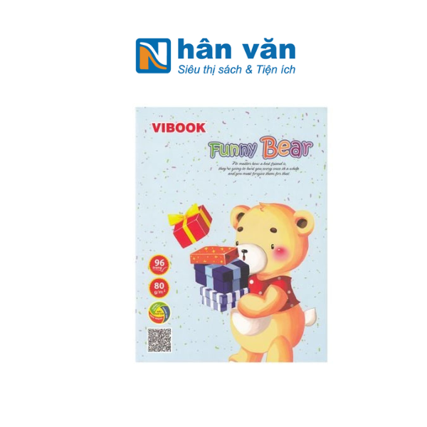 Tập Học Sinh Vĩnh Tiến Funny Bear - T104-4 - 96Trang