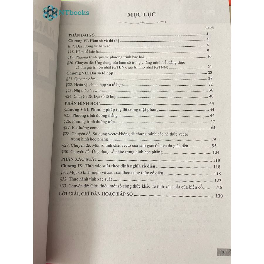 Sách Nâng cao và phát triển Toán 10 tập 2