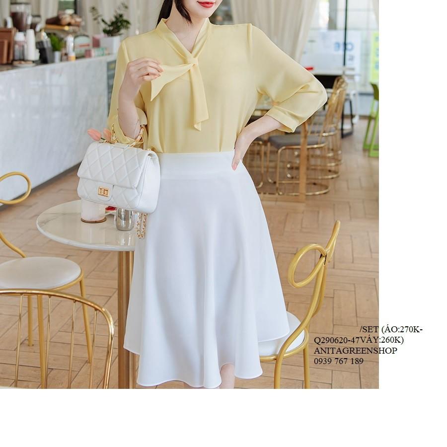 Q290620 SET ÁO VÀ CHÂN VÁY CÔNG SỞ