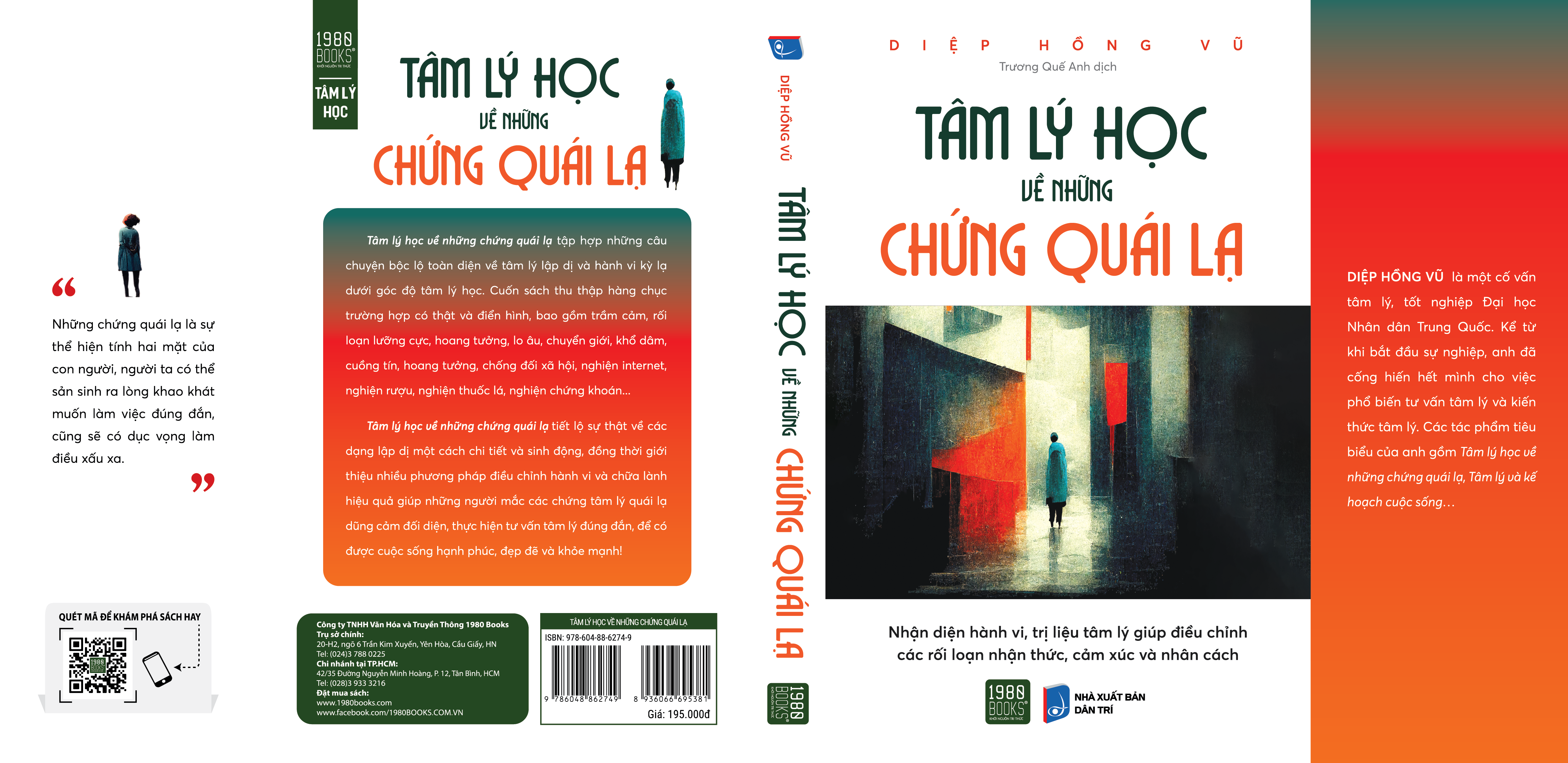 Tâm Lý Học Về Những Chứng Quái Lạ - Diệp Hồng Vũ - Trương Quế Anh dịch - (bìa mềm)