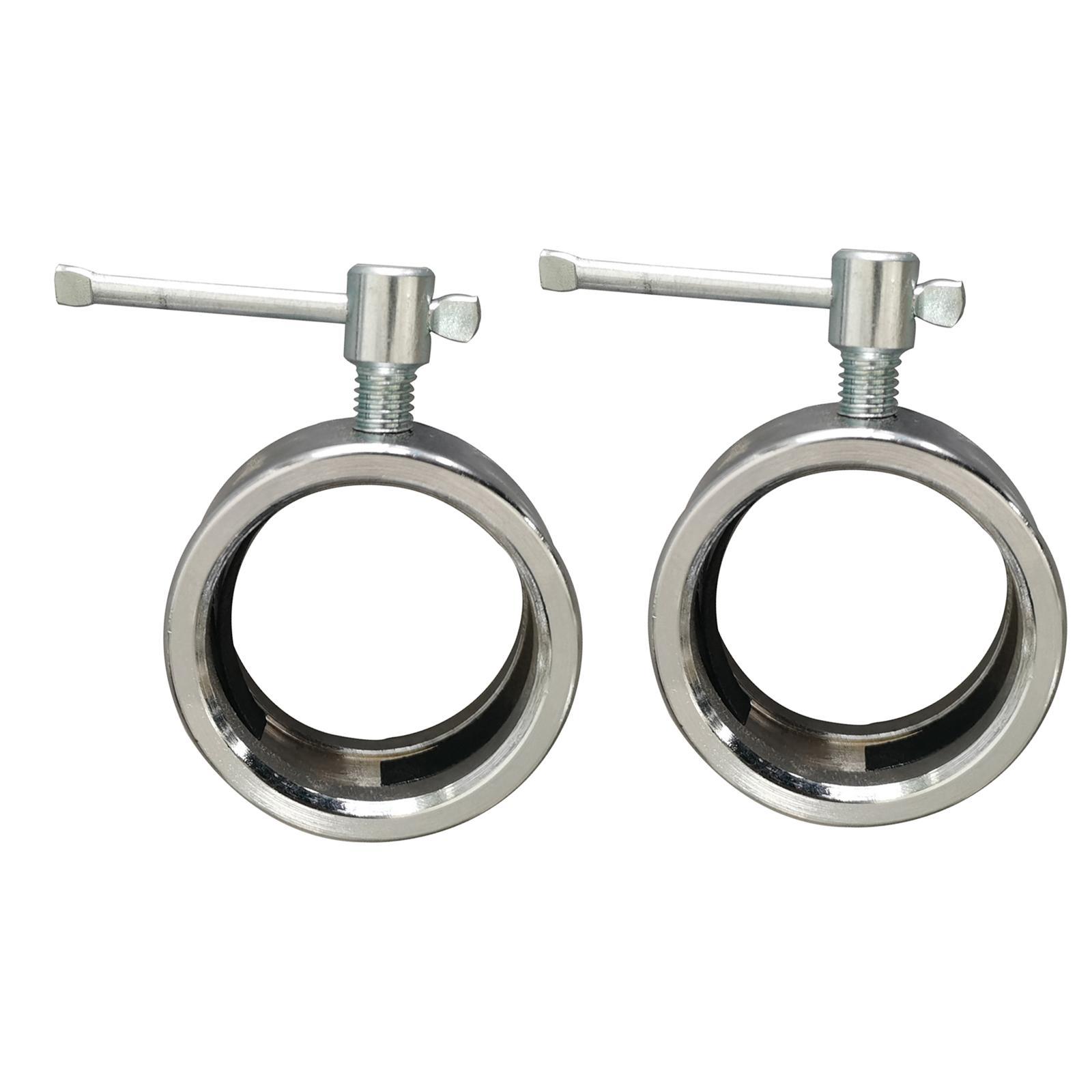2Pcs Barbell Clamp Clips Weightlifting Quick Release for Exercise Fitness