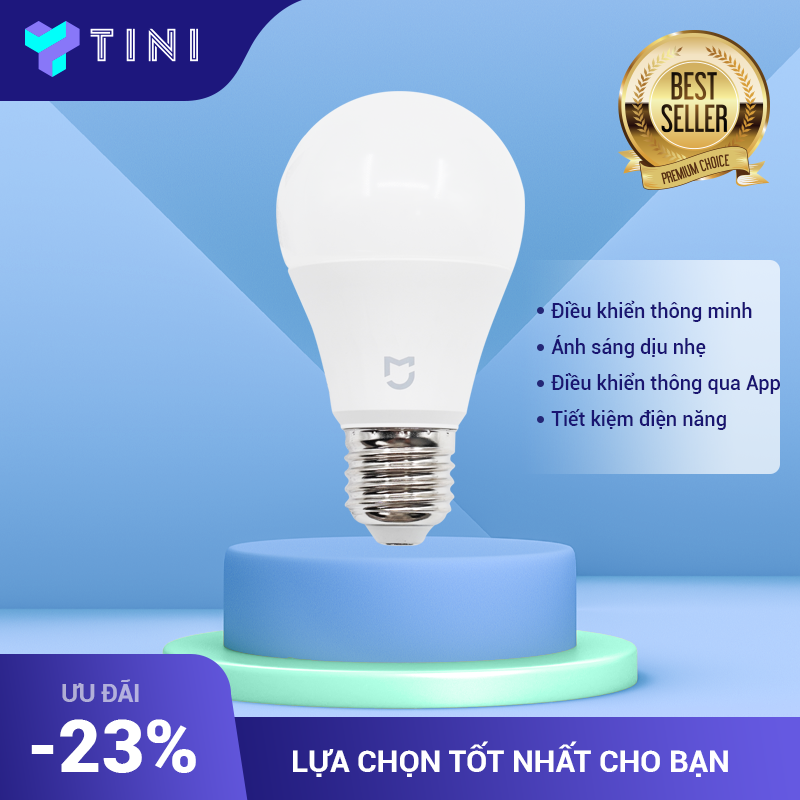 Bóng Đèn Led Thông Minh Với Công Nghệ Kết Nối Bluetooth, Ánh Sáng Dịu Nhẹ Công Suất 5W