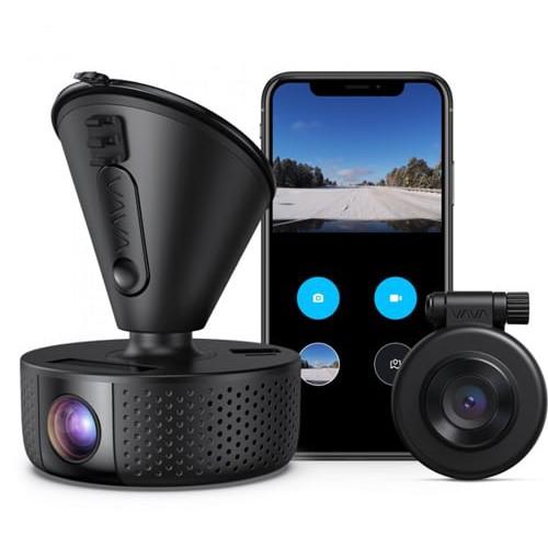 CAMERA HÀNH TRÌNH VAVA DUAL DASH CAM | 2 MẮT TRƯỚC SAU, QUAY 2K