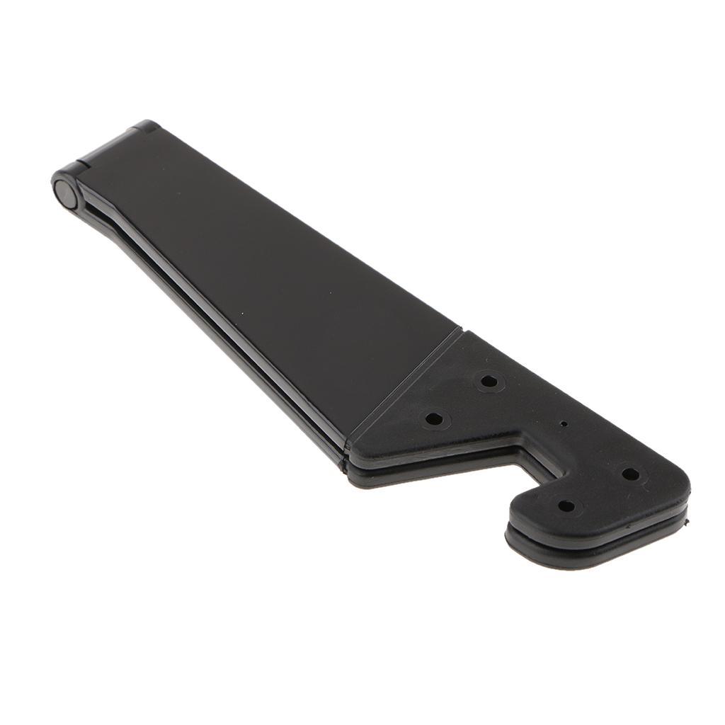 Foldable Mobile Phone Tablet V- Shape Support Mounts for Smartphone Black