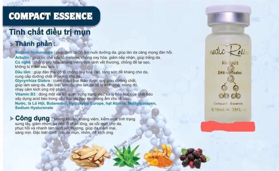 Serum Giảm Mụn Medic Roller Compact Essence