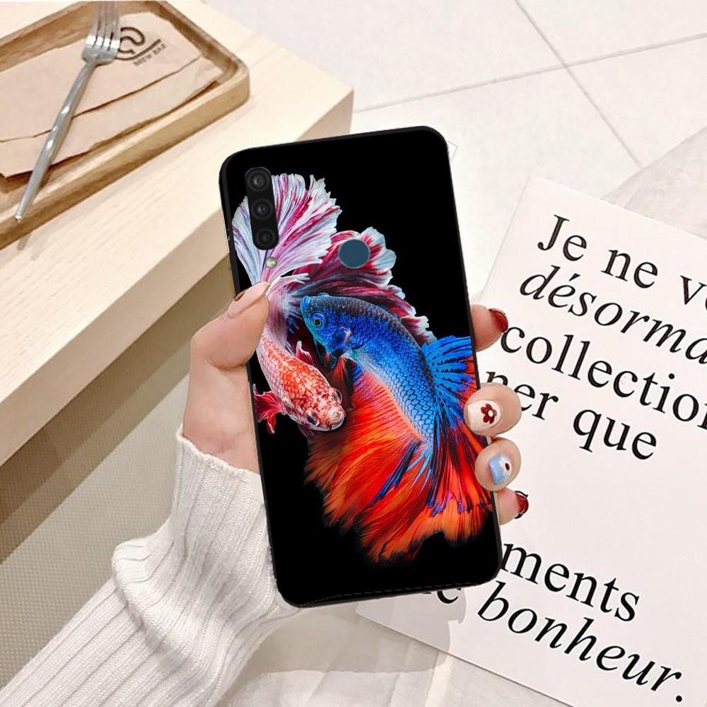 Ốp lưng dành cho điện thoại Vsmart Bee Silicon dẻo hình Cá Betta Rồng