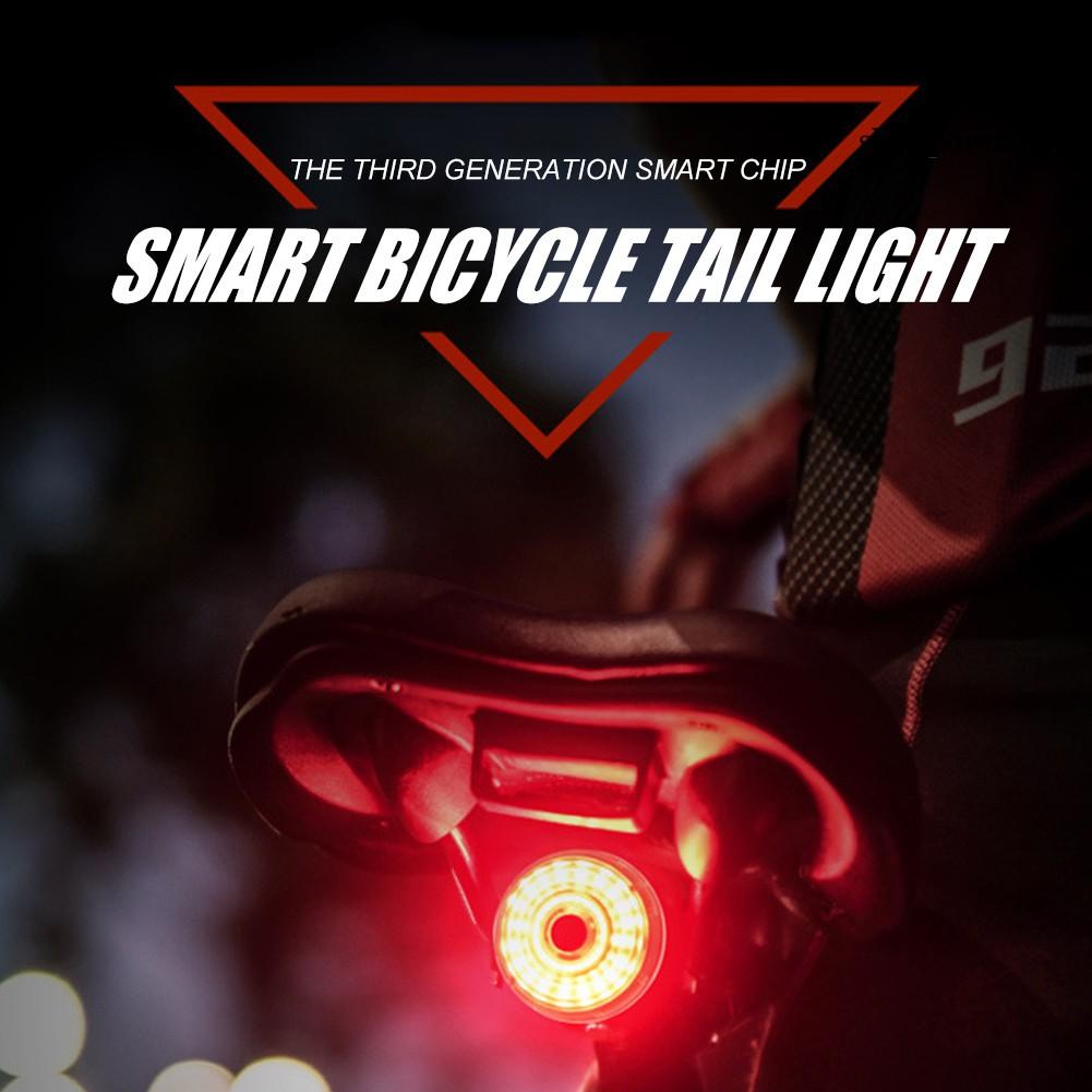 Đèn Led Gắn Đuôi Xe Đạp Có Cổng Sạc Usb Tiện Dụng
