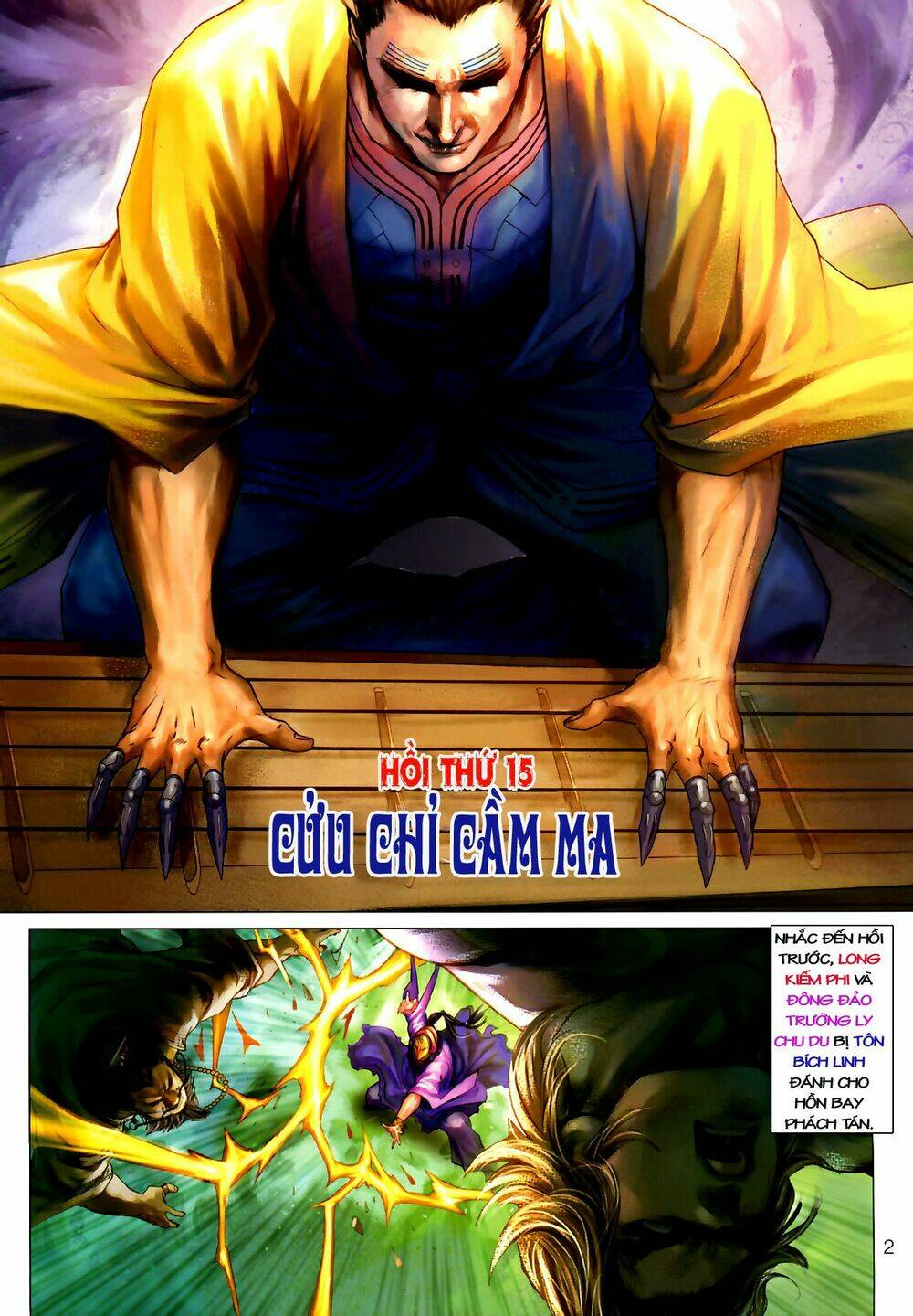 thần chưởng long kiếm phi chapter 15 2