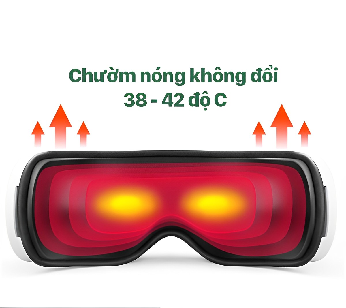 Máy massage mắt HY-01,Massage Bằng Ấp Suất Khí Có Tích Hợp Kết Nối Bluetooth Nghe Nhạc Thư Giãn Cao Cấp