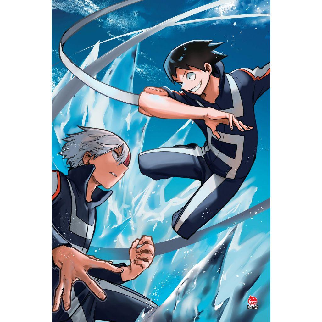 Truyện tranh Học viện siêu anh hùng Team Up Mission - Tập 4 - Tặng kèm Postcard - My Hero Academia - NXB Kim Đồng