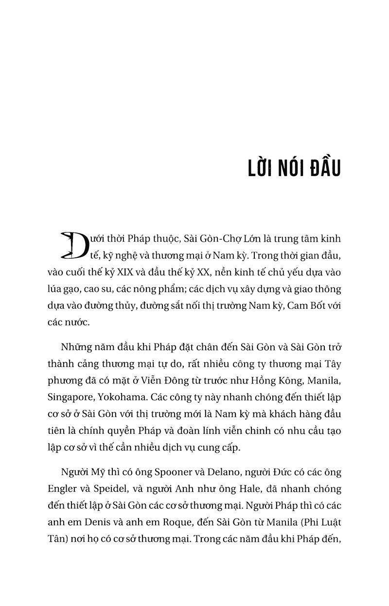 Sách Lịch Sử Doang Nghiệp Và Công Nghiệp Ở Sài Gòn Và Nam Kỳ Từ Giữa Thế Kỷ Xix Đến Năm 1945