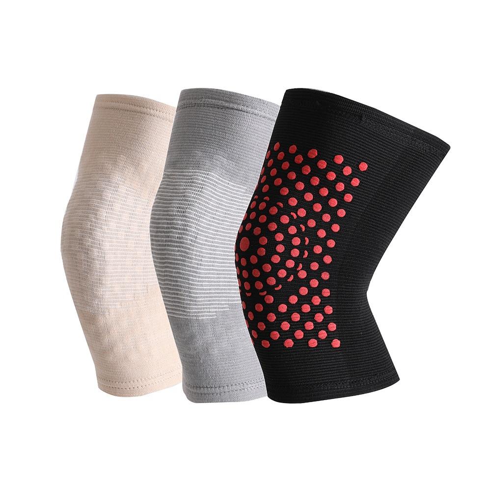 1 Pair Self Heating Support Knee Pads Arthritis Joint Pain Relief Recovery Wormwood Physiotherapy Knee Support Leg Warmer