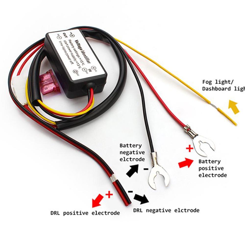 Bộ điều khiển đèn LED DRL 12-18V cho xe hơi