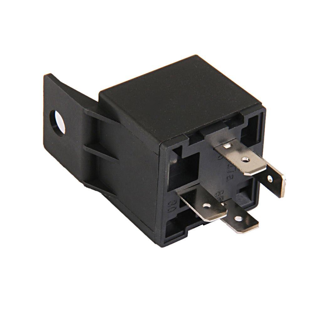 4pcs 12V 4 Pin 40A 40AMP Car Vehicle Relay Set Pump Light Universal