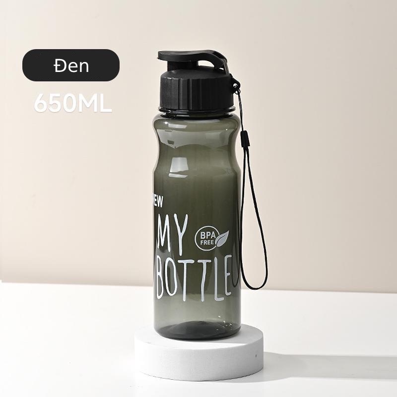 Bình Đựng Nước Học Sinh Bình Nước Văn Phòng MY BOTTLE nhỏ gọn 600ml