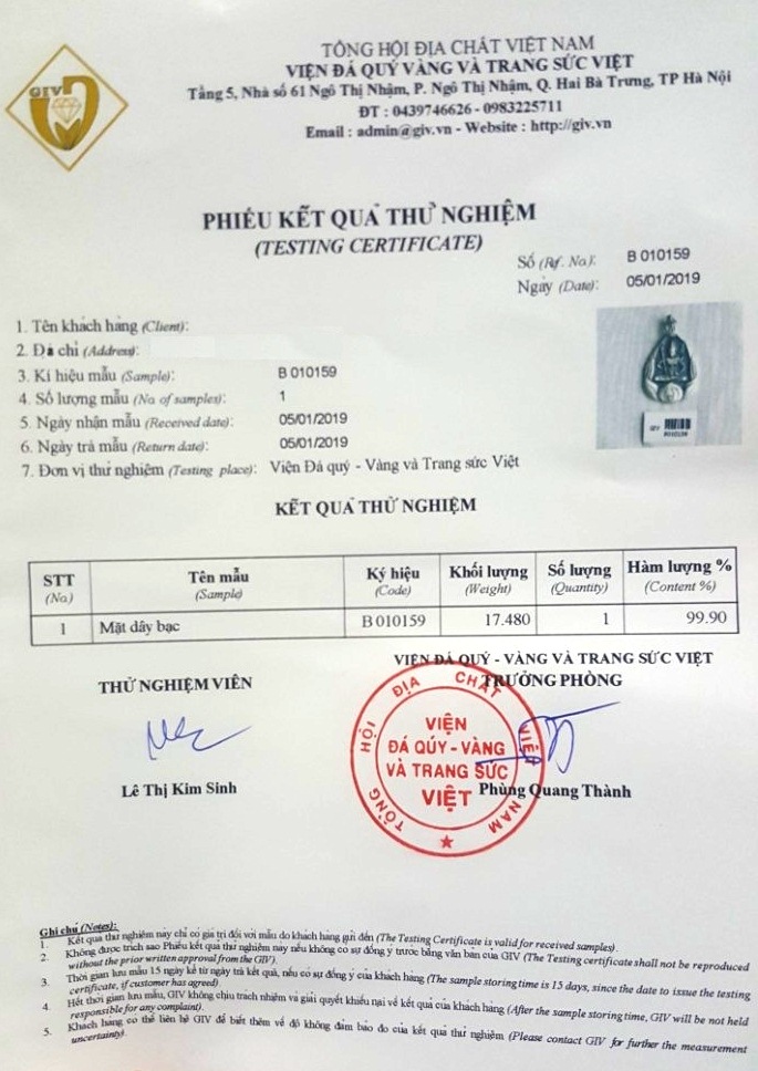 Phật Bản Mệnh Thiên Thủ Thiên Nhãn bạc 999