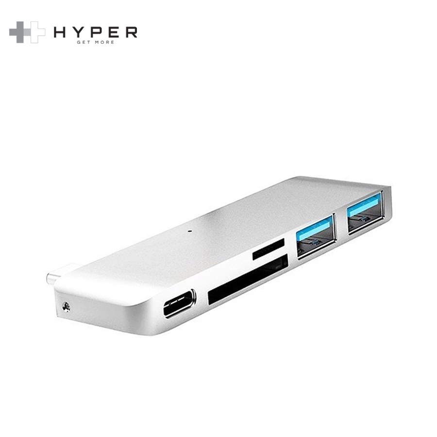 Cổng Chuyển HyperDrive 5-in-1 USB-C Hub Cho MacBook, PC &amp; Devices - Hàng Chính Hãng