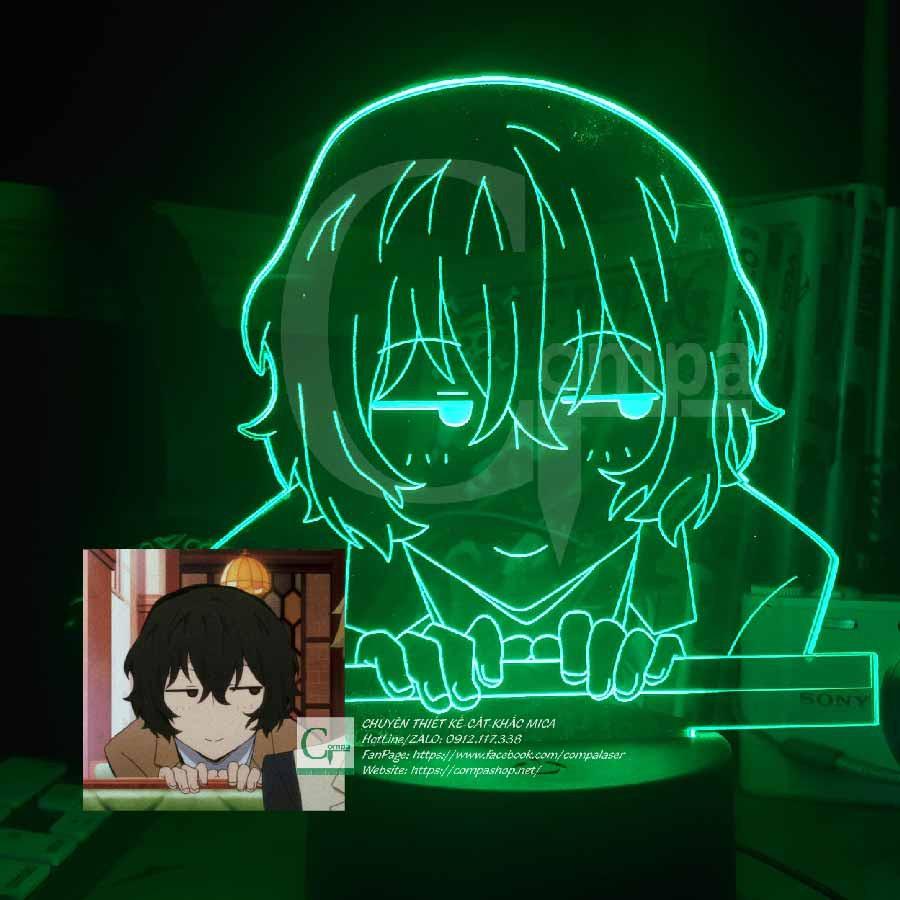 Đèn Ngủ Bungou Stray Dogs Dazai Osamu Type 06 ABSD0106 16 màu tùy chỉnh COMPASHOP