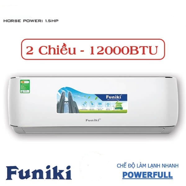 Điều hòa Funiki 12000 2 chiều HSH12TMU - Hàng chính hãng (Vận chuyển toàn quốc)