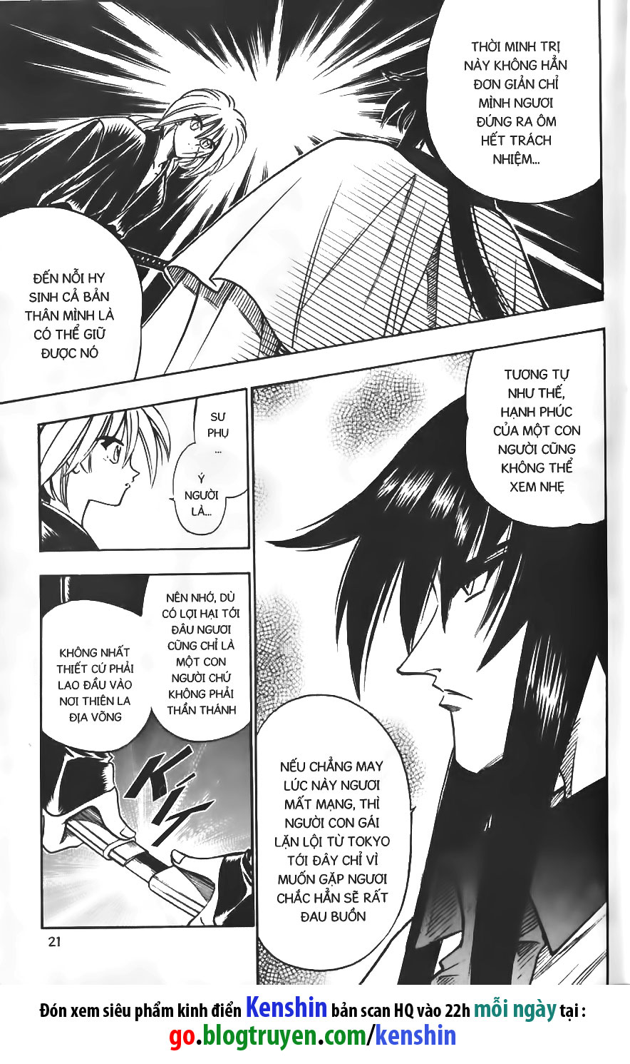 lãng khách kenshin bản nét (2019) chapter 85 18