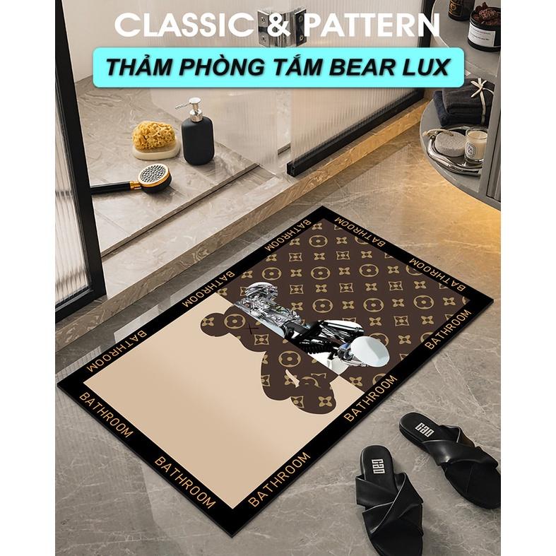 Thảm chân phòng Tắm Bear Lux