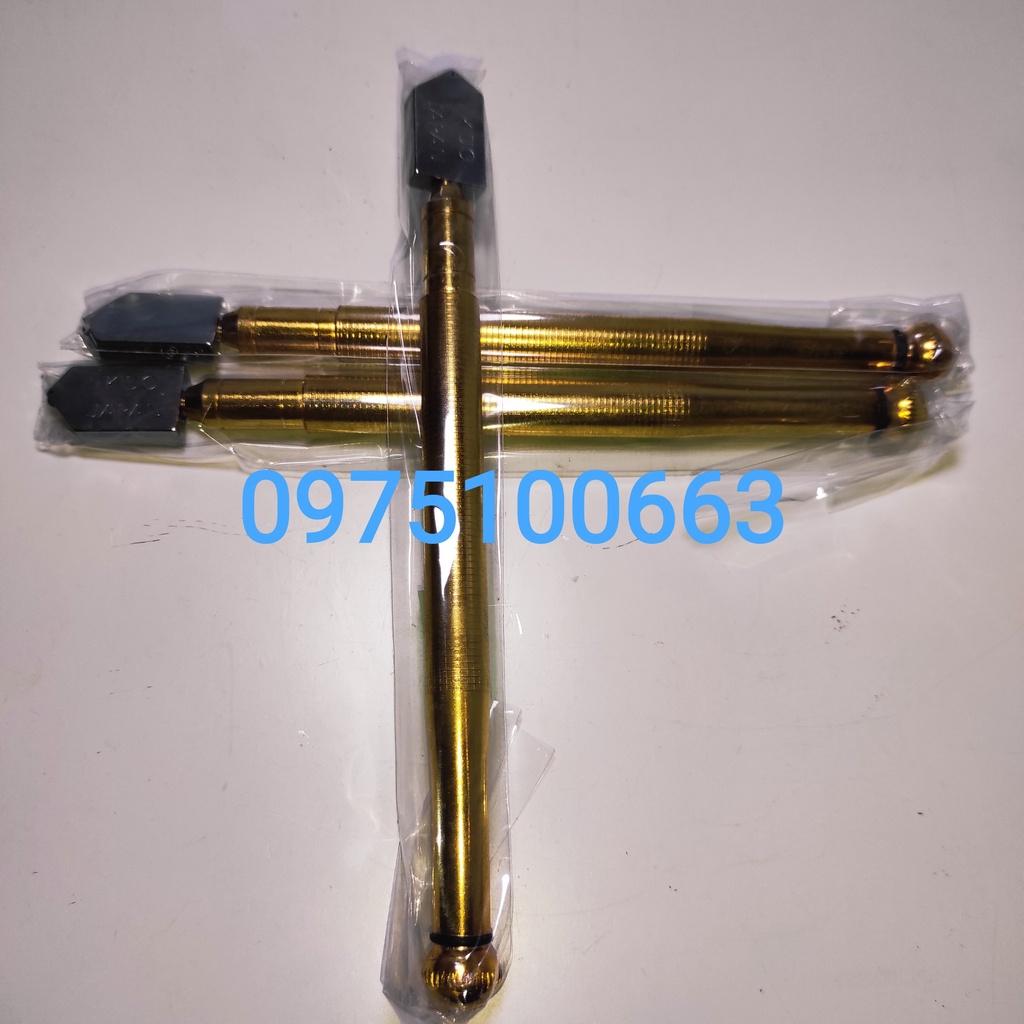 Dao cắt kính - Glass cutter- Dao Cắt Kính Cao Cấp Thân Đồng Cắt Kính Dày Từ 5mm - 12mm
