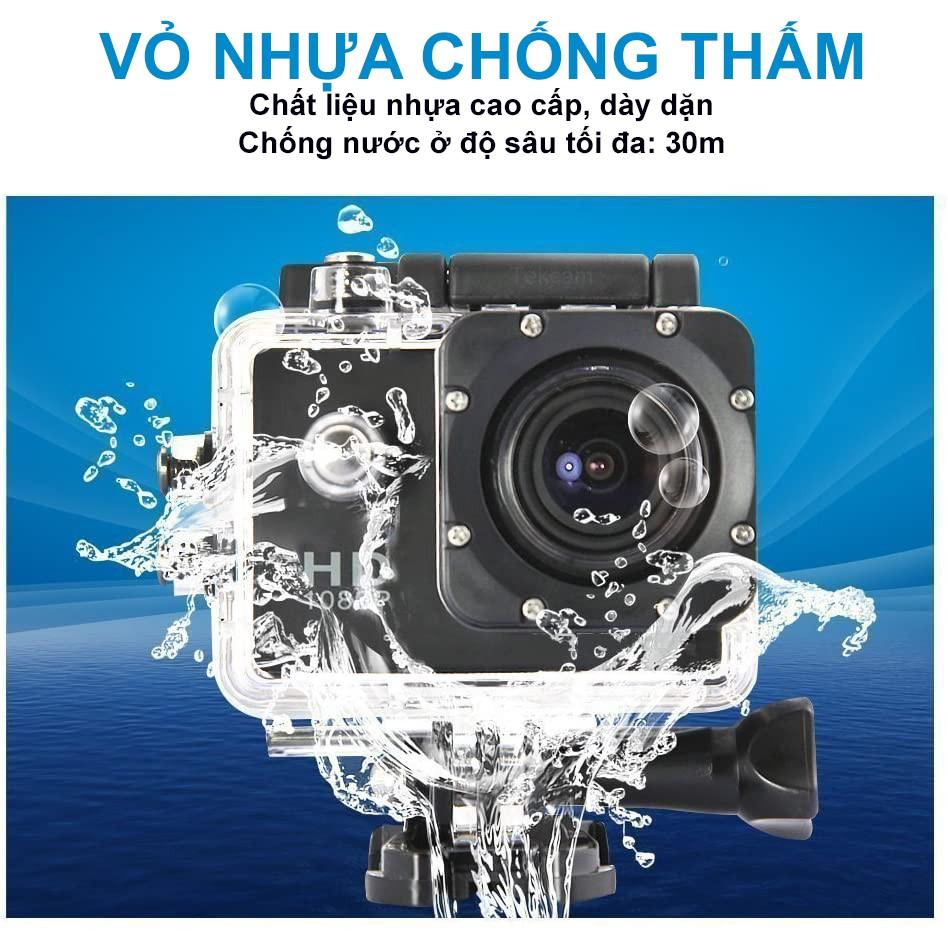 Camera Hành Trình Xe Máy Giá Rẻ SJ4000 - Camera Ngoài Trời Chống Nước Quay Phim Độ Nét Cao