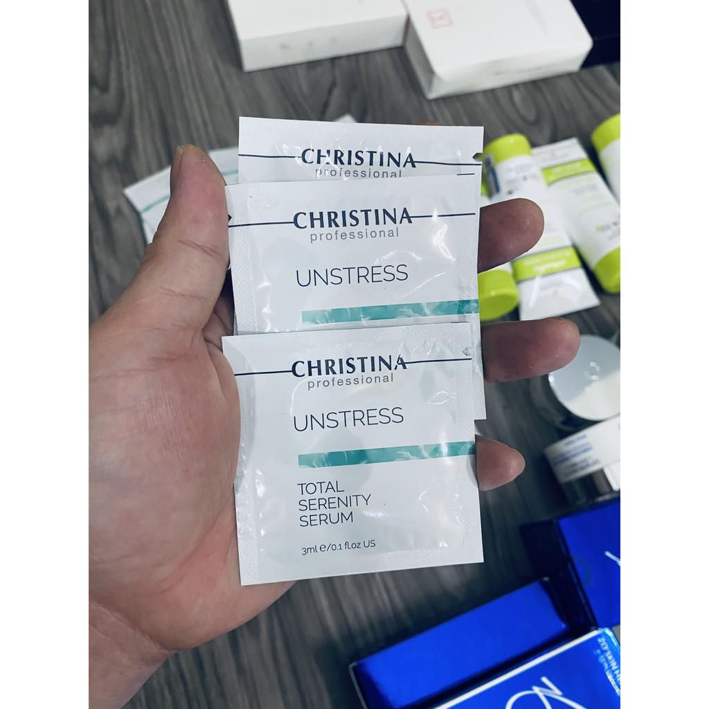 Tinh chất dưỡng Serum Unstress Christina 3ml - Hee's Beauty
