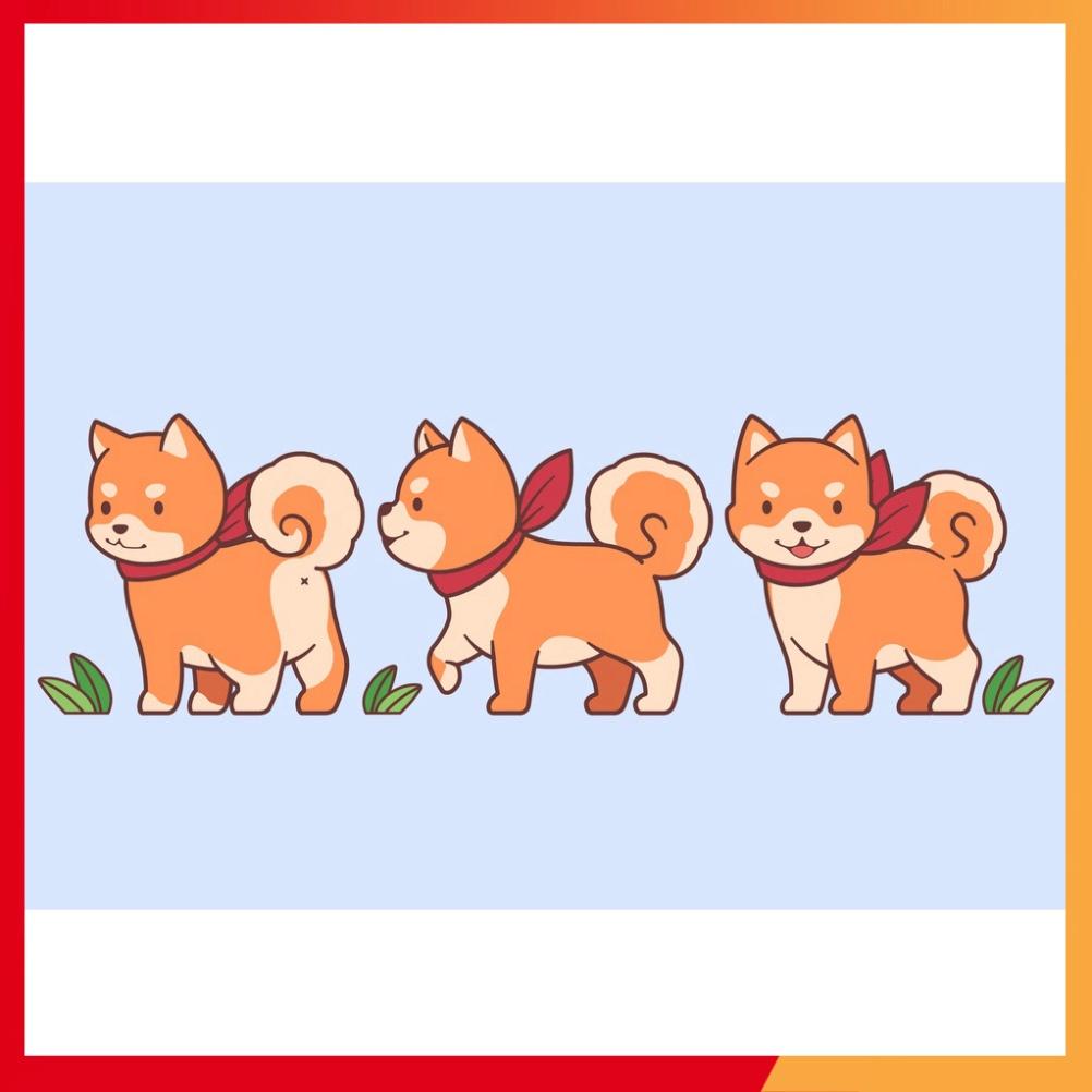 Combo 10 sheet sticker dán đồ chơi cực xinh xắn, phù hợp cho sổ tay, laptop, mũ bảo hiểm và vali.