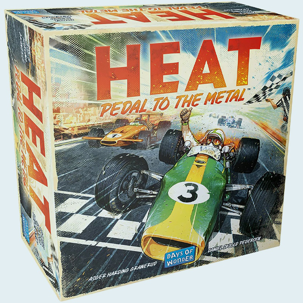 Bộ Board Game Days of Wonder Heat: Pedal to the Metal Racing Game