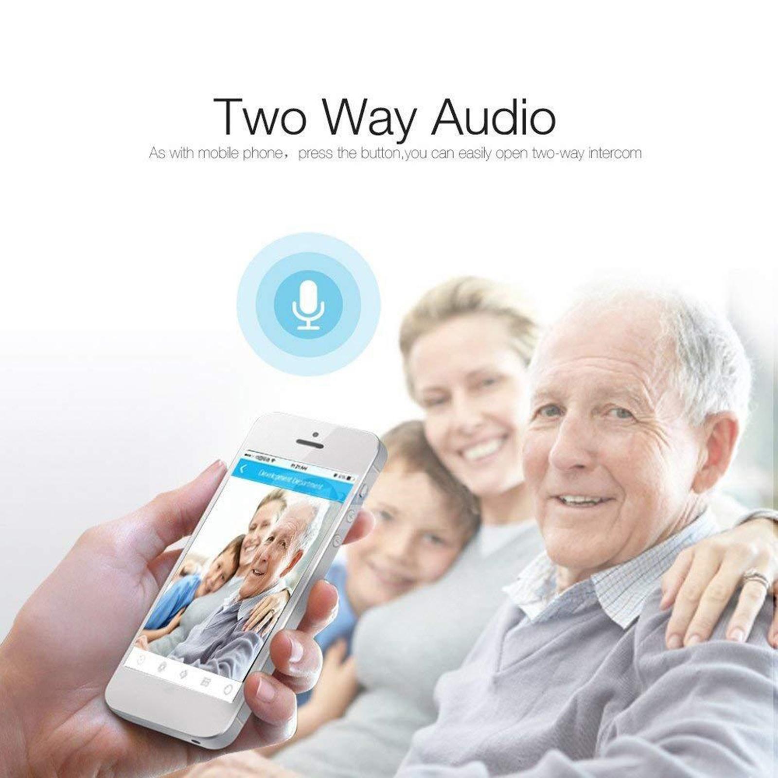 Panoramic Wireless Smart IP Camera Wifi Camera 1080P HD for Elder Baby